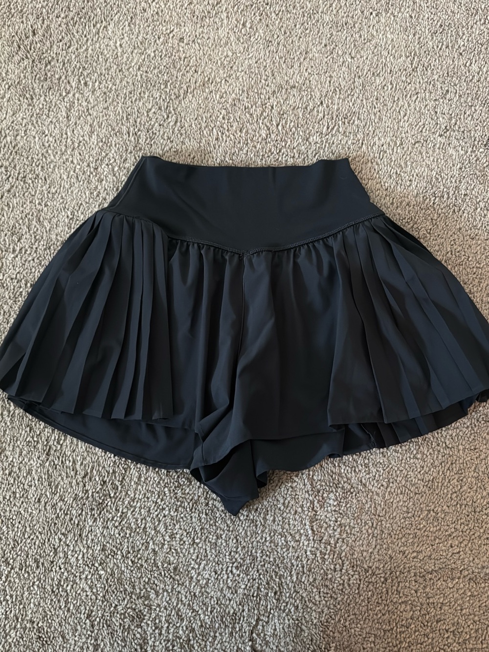 Size small Black Pleated Women's Tennis Skirt